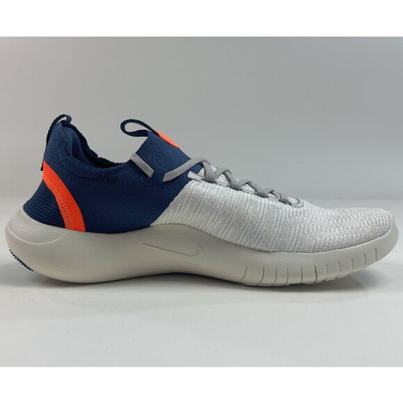 Nike Free RN FK Mens Gray Thunder Blue Shoes Sneakers Running Low FB1276-004 - Picture 5 of 10